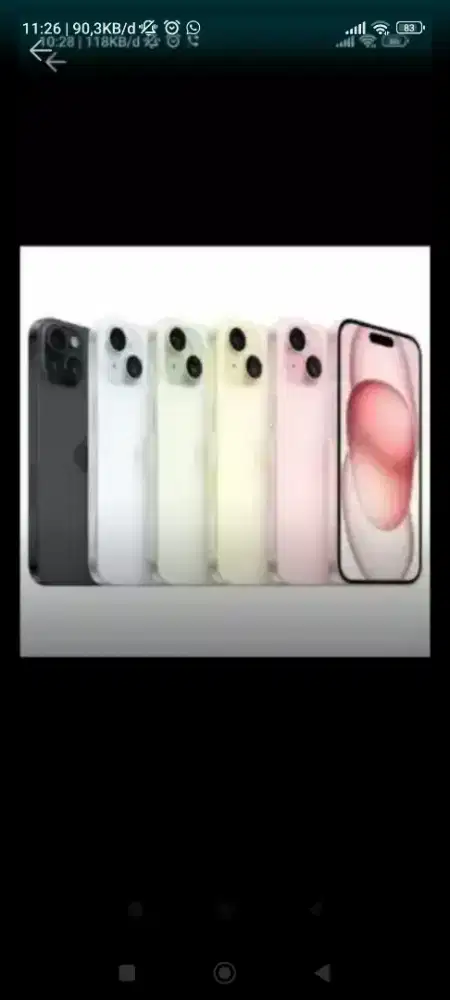 Iphone 15 128 GB