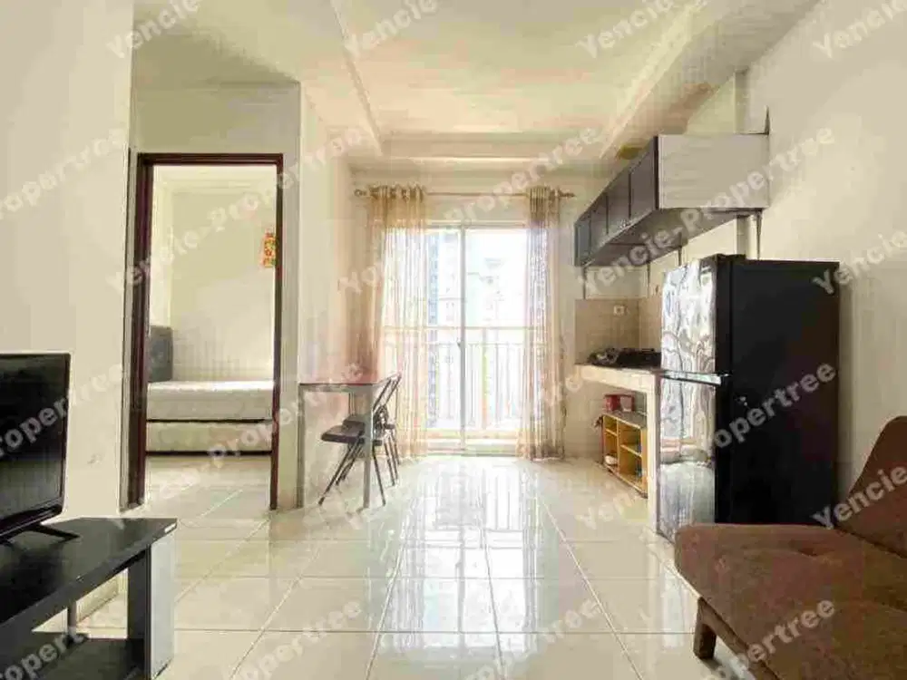 Disewakan full furnish tipe 2br apartment mediterania garden residence 2
