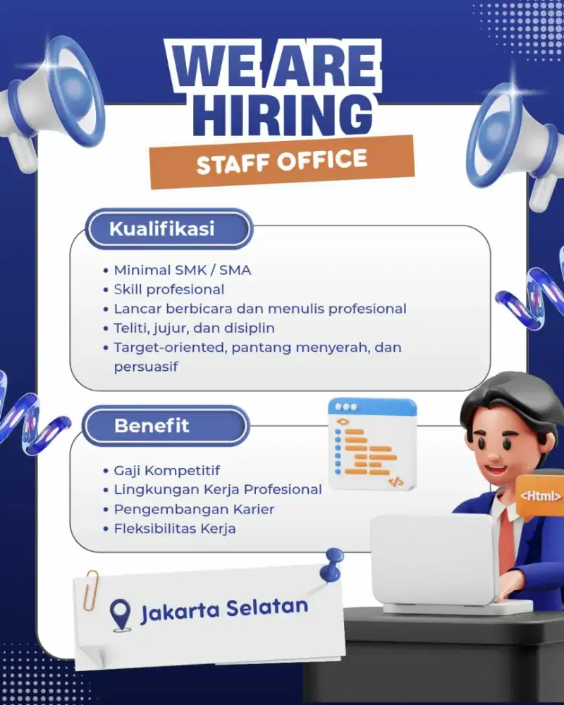 Dibuka Loker Administrasi