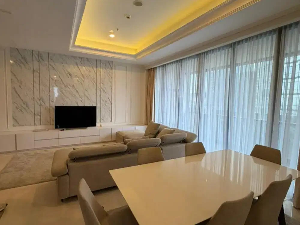 Dijual Apartement Rare Combine Unit District 8 Senopati 3BR