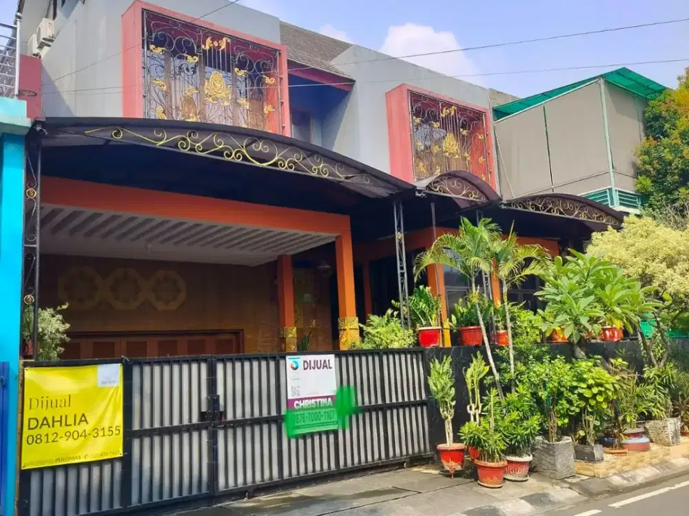 Dijual cepat rumah cluster dekat jalur lrt