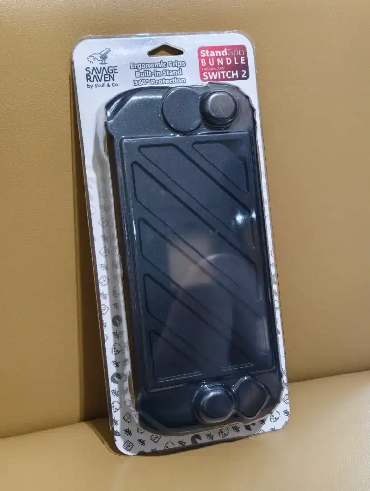 Case Grip + Front Cover Savage Raven (By Skull & Co) - For Switch 2