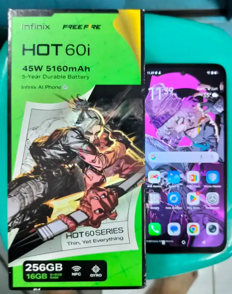 INFINIX HOT 60i 8+8/256Gb FULLSETT