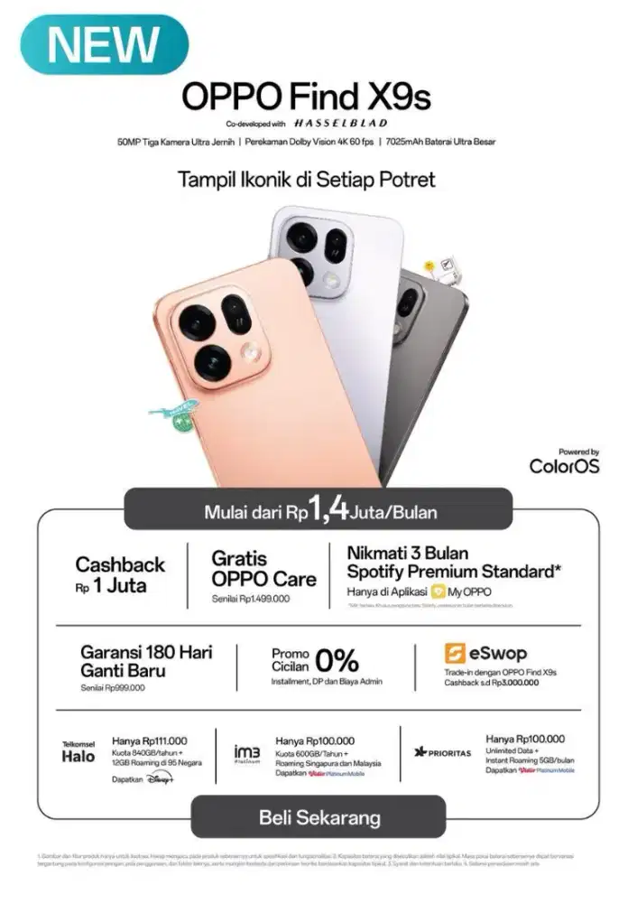 Hp Oppo Find X9S