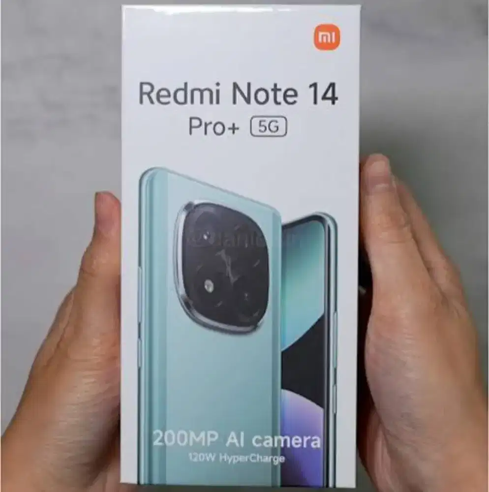 Xiaomi Redmi Note 14 Pro Plus + Pro+ 8/256 Blue BNIB Resmi Indo