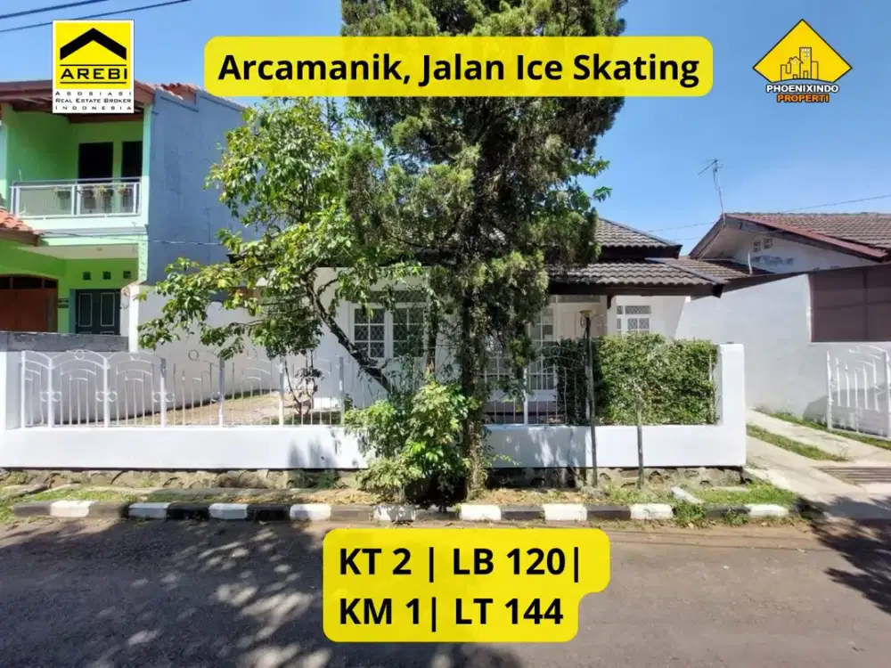 Disewakan Rumah Strategis Siap Huni di Arcamanik Bandung Dekat Soekarno Hatta | Cocok Hunian atau Kantor