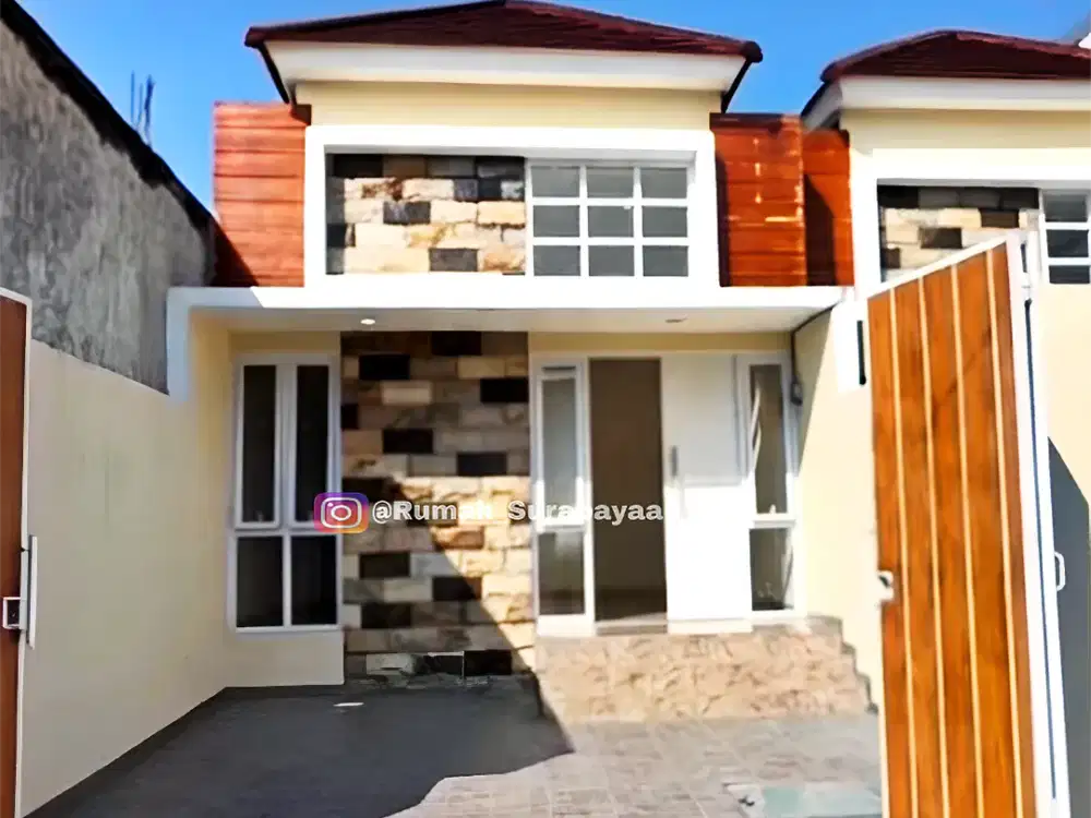 Rumah Baru di Wonorejo Rungkut dekat Pandugo,Medokan Asri, Penjaringan