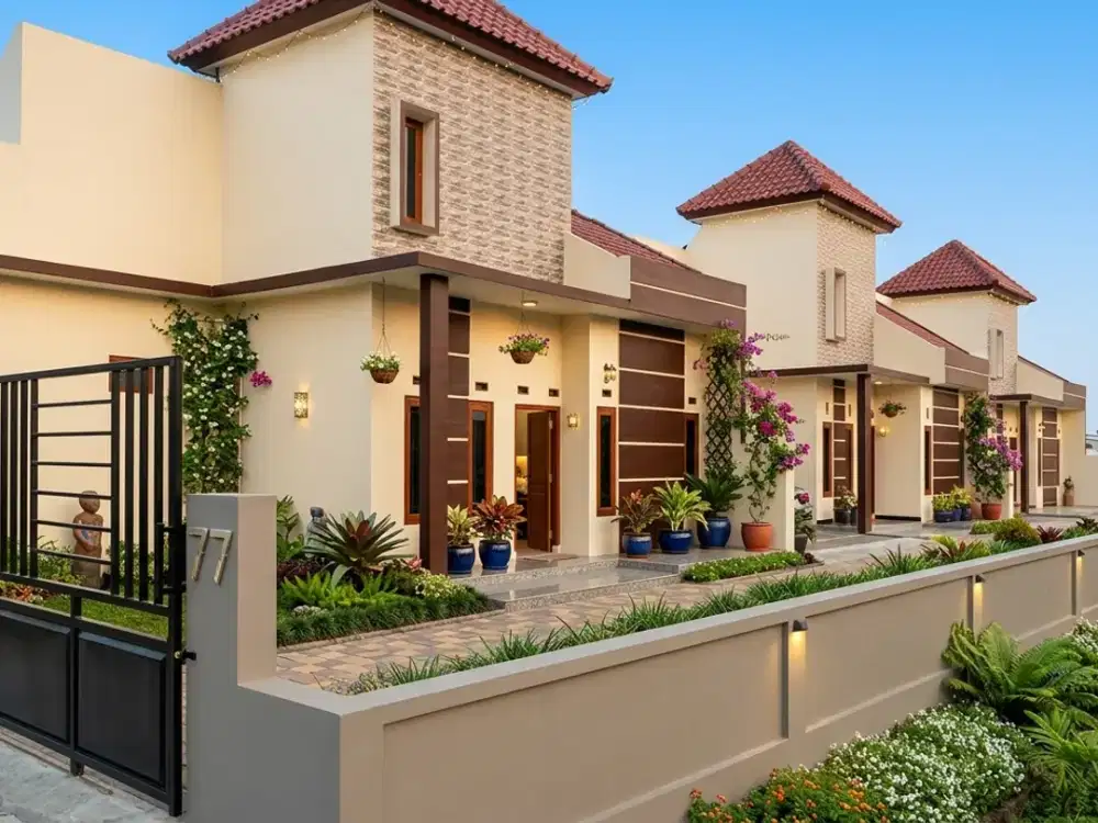 Rumah modern minimalis di ngabeyan kartasura dekat dari bandara solo bisa kpr tanpa dp proses cepat dan mudah