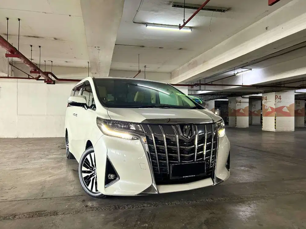 STNK 06/2027 Alphard 2.5 G AT TSS 2021 odometer 60 ribuan