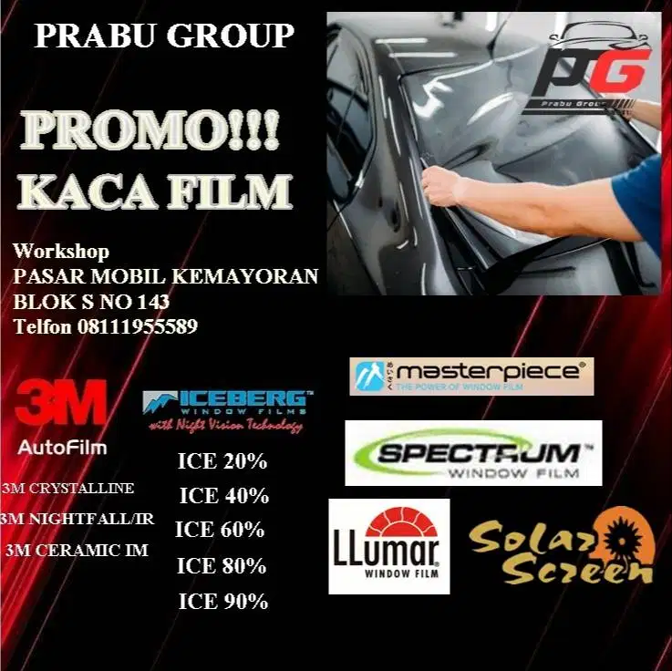 Promo Kaca film Mobil