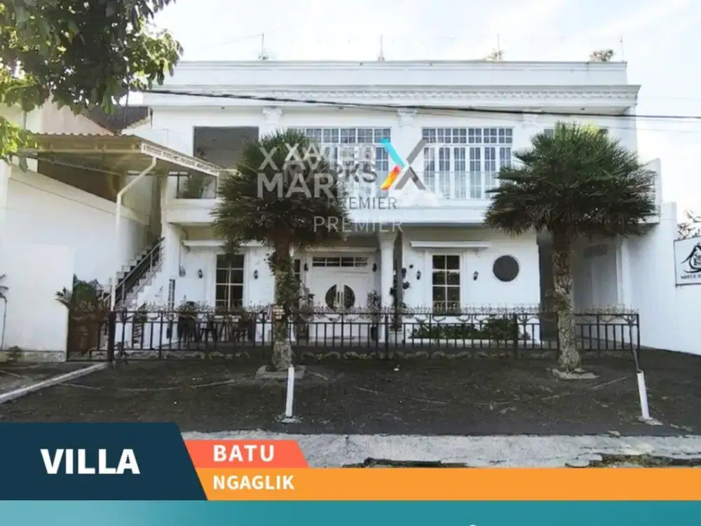 Dijual Villa dan Cafe Furnish Full siap Jalan di Kota Batu