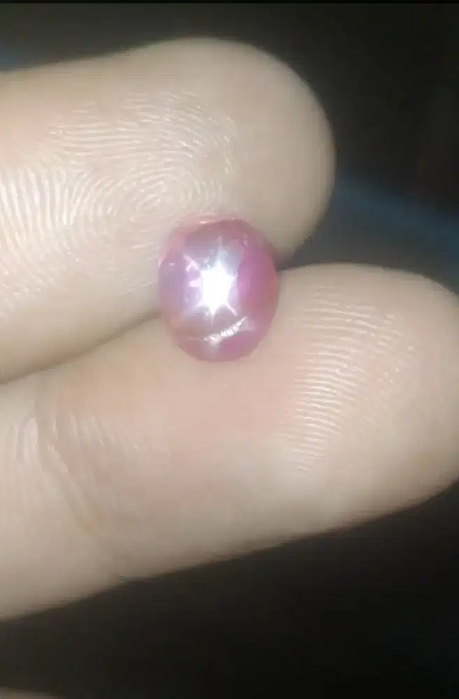 Di jual ruby star burma+memo WGL lab