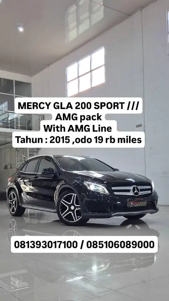 odo 19 rb mls, th 2015, pjk baru, MERCY GLA 200 SPORT