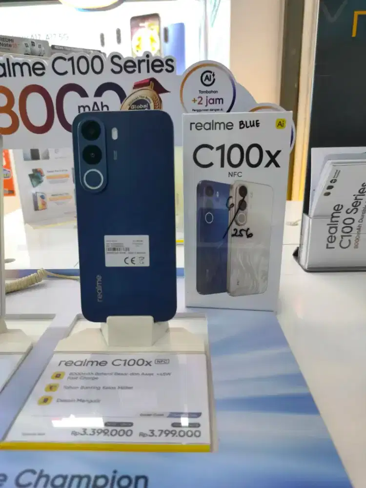 Termurah Realme C100X Ram 6+256GB NFC Garansi Resmi