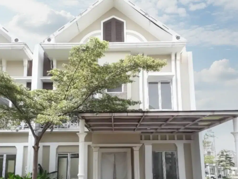 Rumah 2lt 8x15 120m type 4KT Cluster Thames JGC Jakarta Garden City