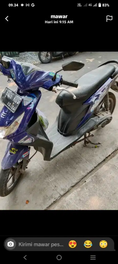 HONDA BEAT 2009