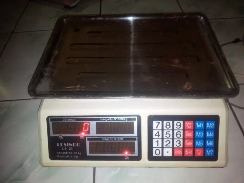 Timbangan digital lesindo