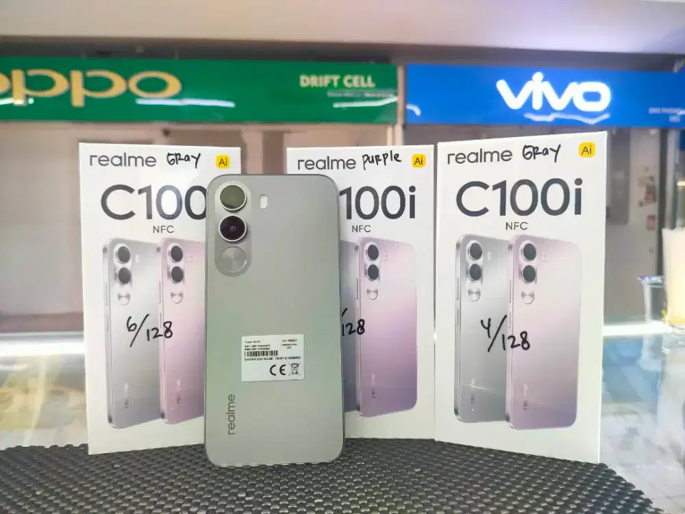 Termurah Realme C100i Ram 4+128GB NFC Garansi Resmi