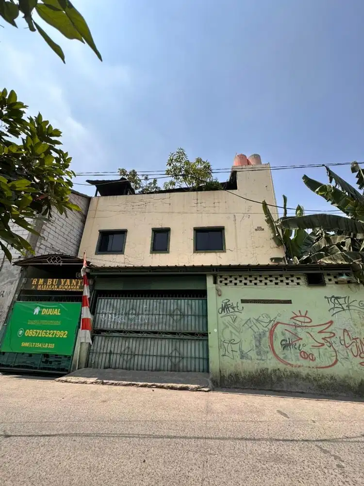 Jual Murah BU! Rumah 4 Lantai Beji Depok Dekat UI Margonda