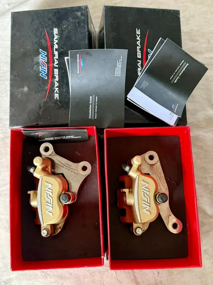 KALIPER NISSIN SAMURAI 2P 1 SET / PASANG AEROX / NMAX