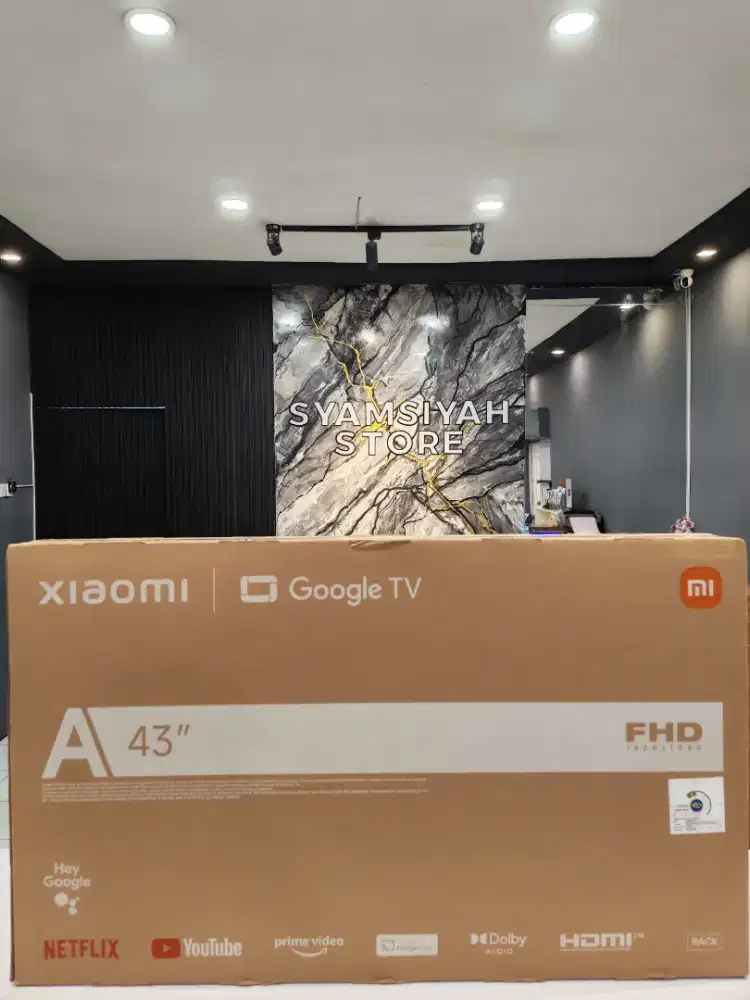 Promo Xiaomi Google TV A 43inc FHD 2026 Baru Garansi Resmi