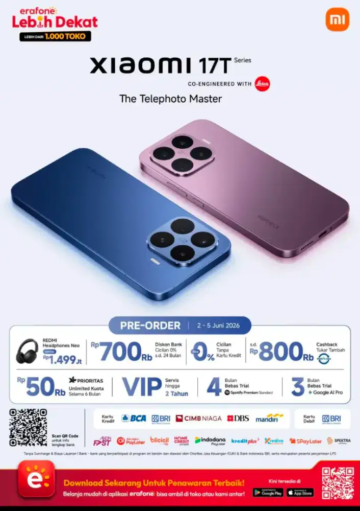 PRE-ORDER XIAOMI 17T SERIES
