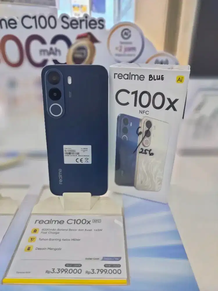 Termurah Realme C100X Ram 6+256GB NFC Garansi Resmi