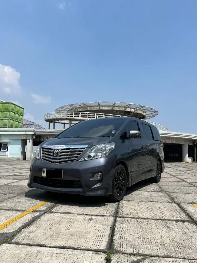 2011 Toyota Alphard S CBU JAPAN 2.4 AT Matic Antik Terawat