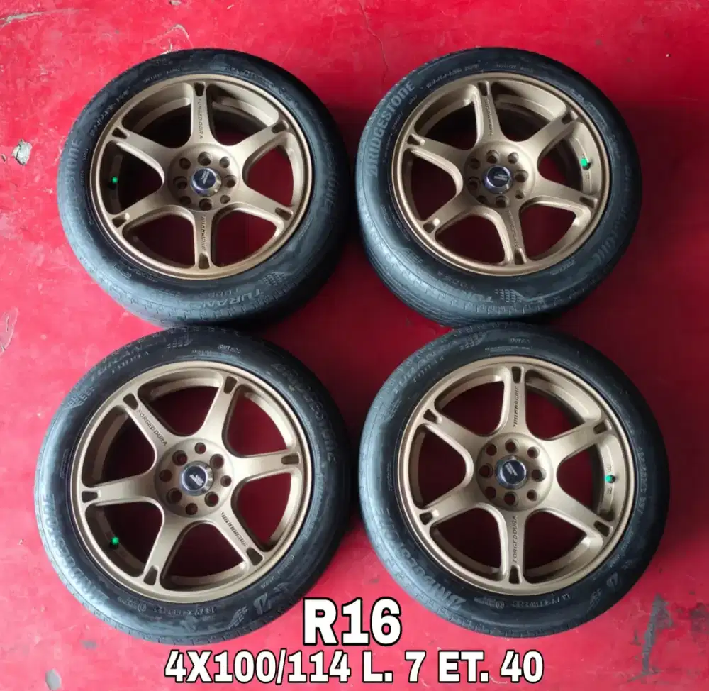 Velg Te37 Dura Ring 16 Set Ban