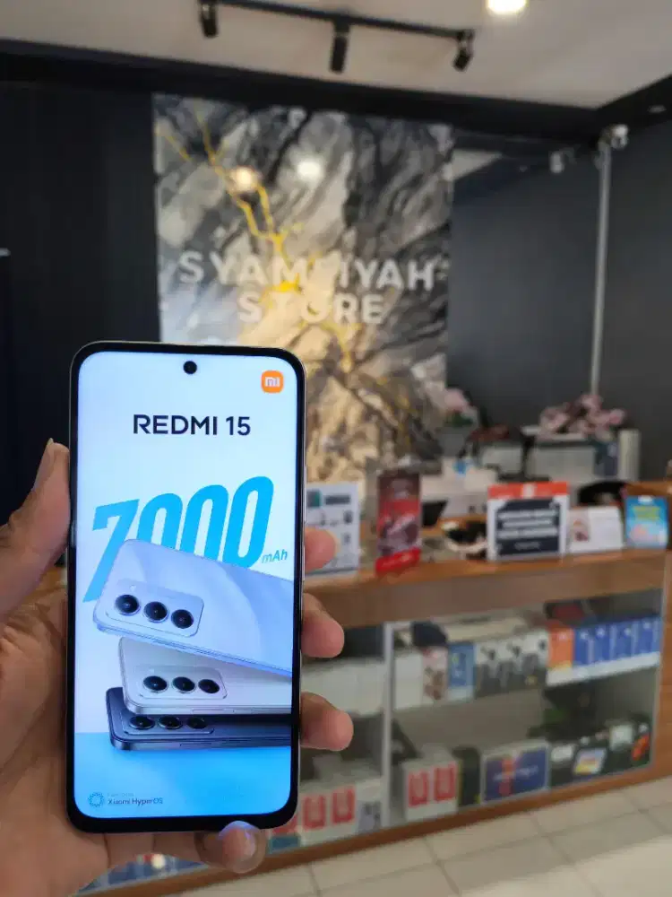 Ready Xiaomi Redmi 15 RAM 16Gb Baterai 7000mAh Baru Garansi Resmi.