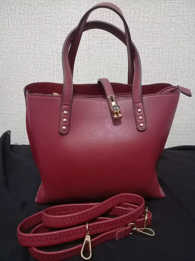 Tas Bellezza Maroon