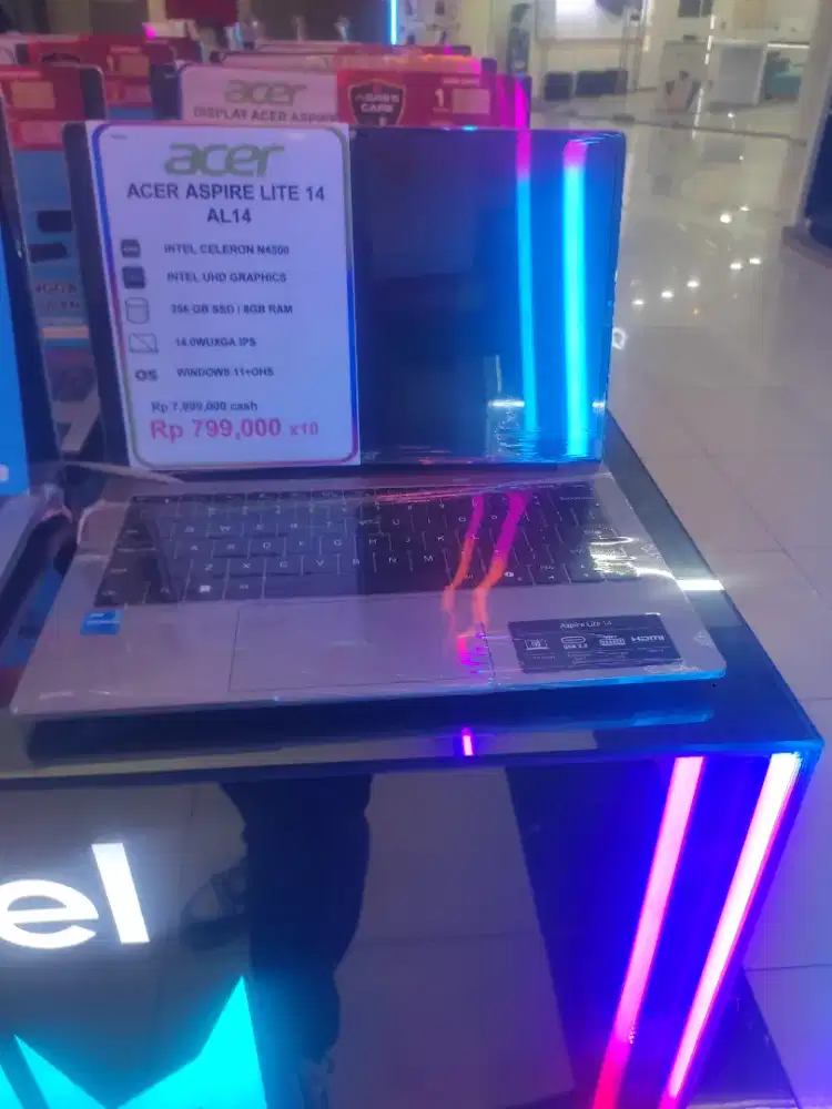 Acer ASPIRE LITE 14 al14 ram 8/256gb SSD bisa cicilan tanpa DP