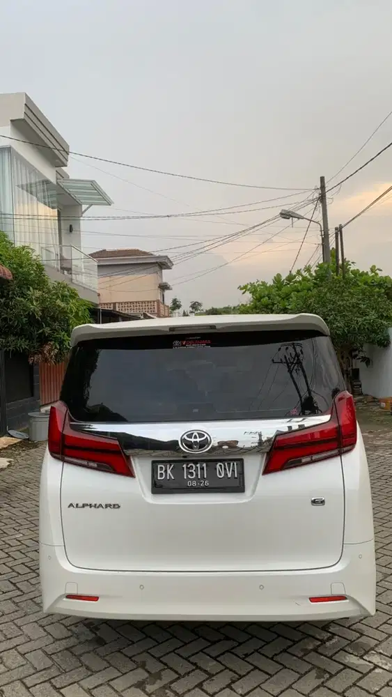 Toyota Alphard 2020 Bensin