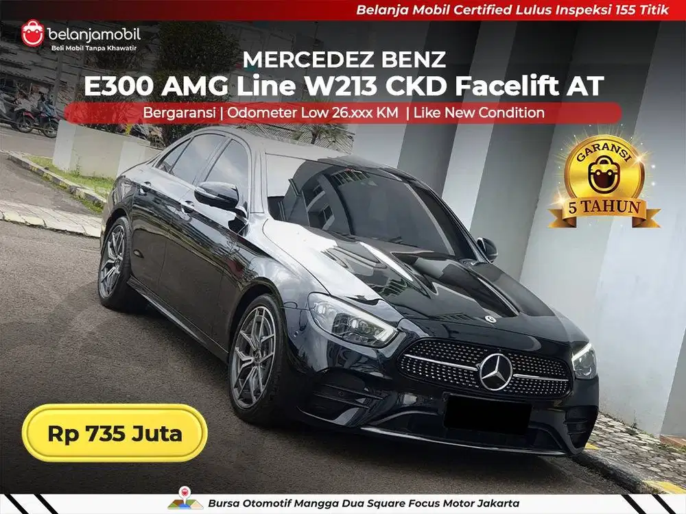 [ LOW KM ] Mercedes Benz Mercy E 300 E300 AMG W213 2022/2023