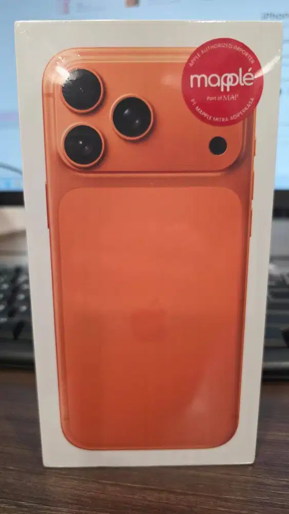 Iphone 17 Pro Max 256GB Orange BARU SEGEL