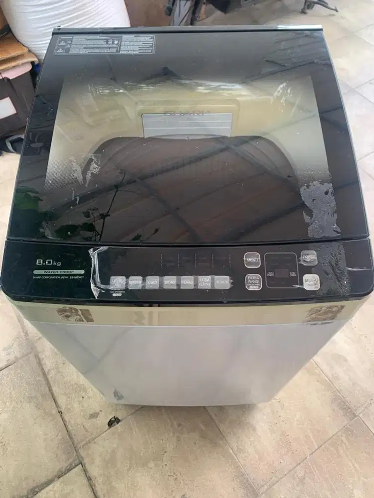 Mesin Cuci Sharp Waterproof ES-M8000T (8kg)