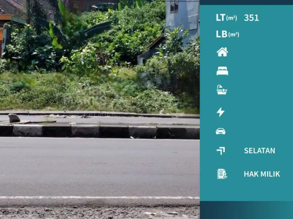 Dijual Tanah Poros Jalan Soekarno Hatta Lowokwaru Malang