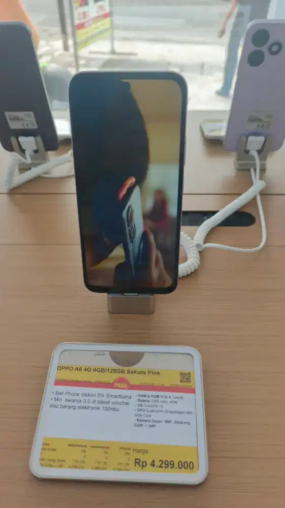 OPPO A6 4G 6/128GB GARANSI RESMI