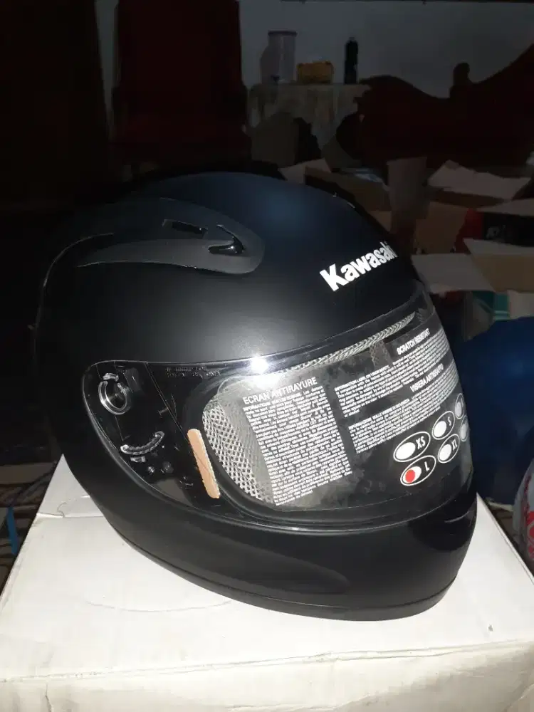 Helm Kawasaki Full face (Baru)