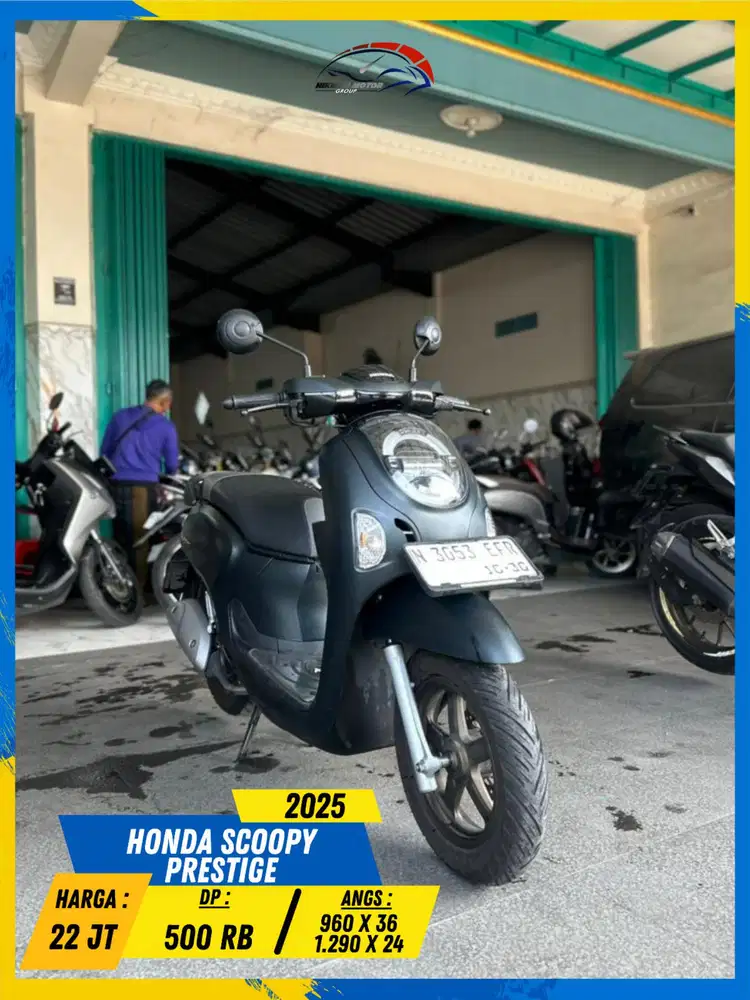 HONDA SCOOPY PRESTIGE 2025 NDANG GERCEP LURR HIKMAH MOTOR KEPUH MALANG