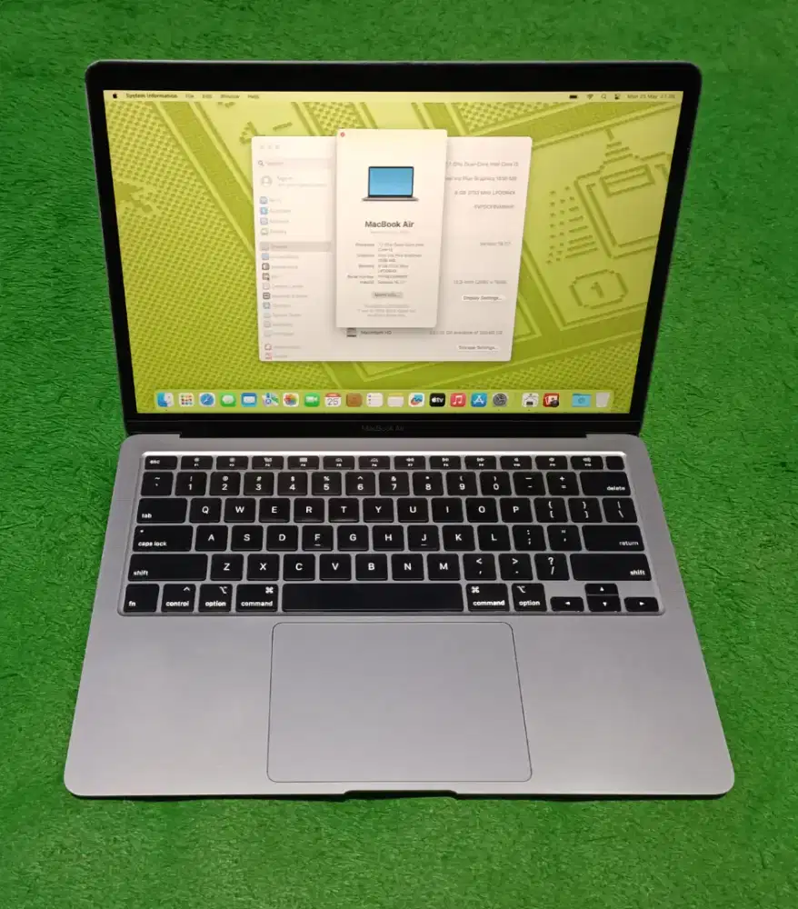 Apple MacBook Air 2020 Intel i3 8/256 Grey Murah
