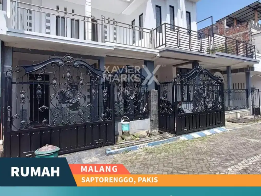 Dijual Rumah 2 Lantai Selangkah ke Exit Tol di Saptorenggo Malang