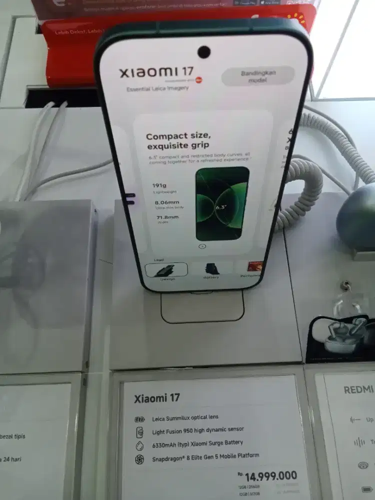 Cicilan Indodana sat-set HP Xiaomi 17. Angsuran ringan