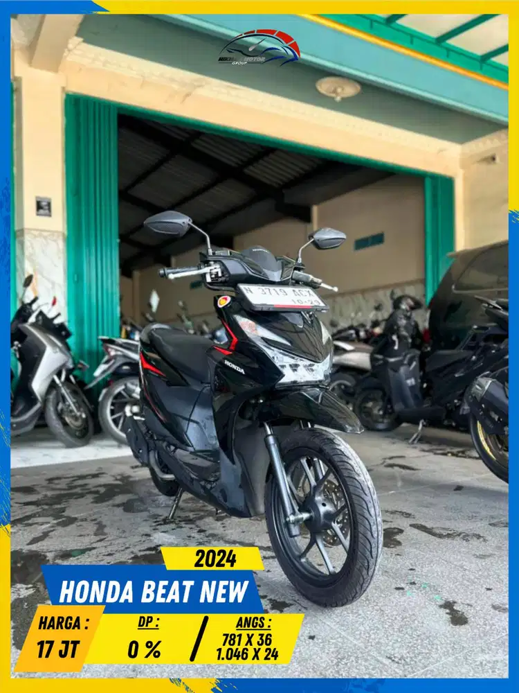 HONDA BEAT NEW 2024 MURAH MERIAH BOSSKU HIKMAH MOTOR KEPUH MALANG