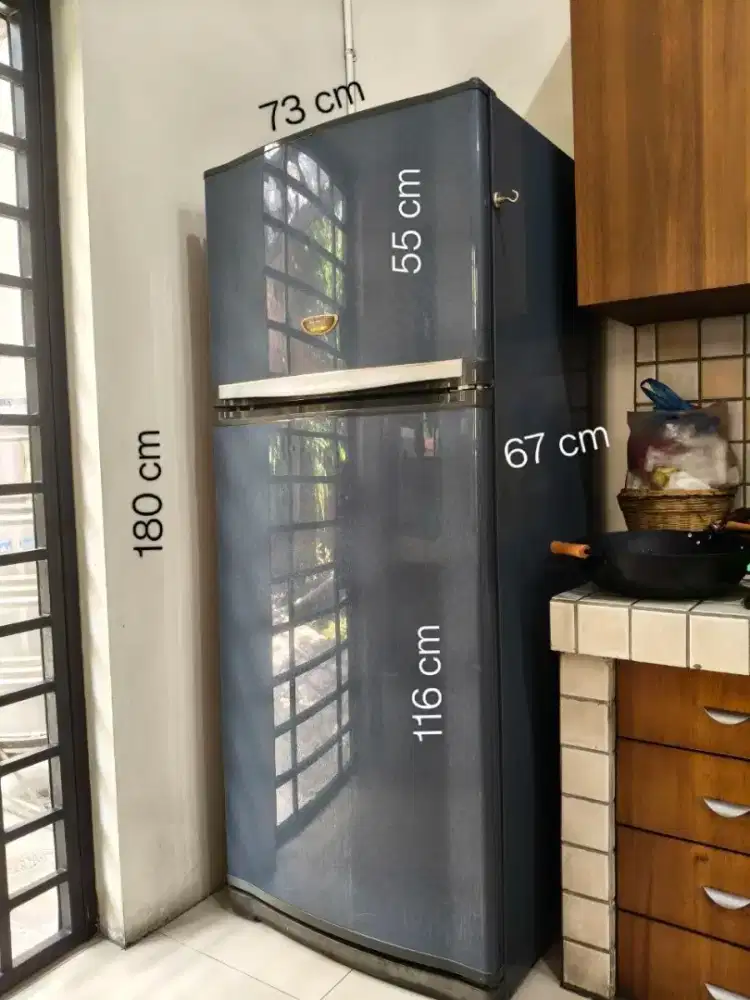 Kulkas Sharp 2 pintu