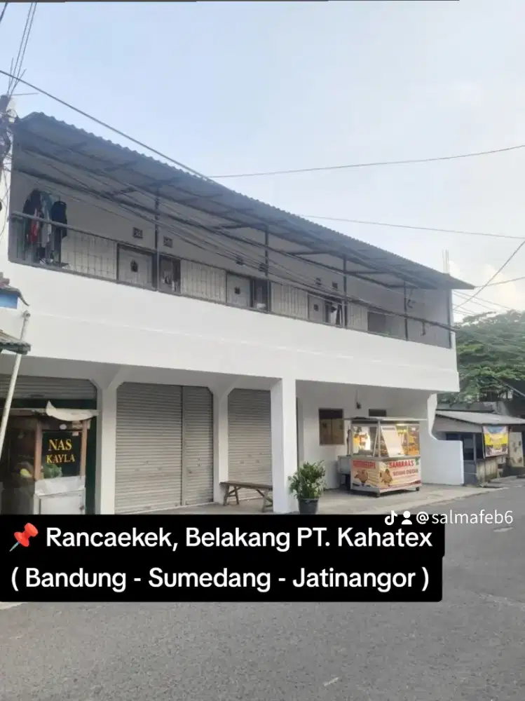 DI JUAL KOS AKTIF DAN KIOS AKTIF BELAKANG KAHATEX RANCAEKEK