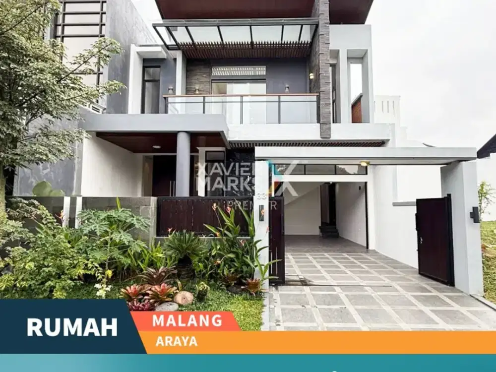 Dijual Rumah Araya Malang, Bangunan Baru Kualitas Premium