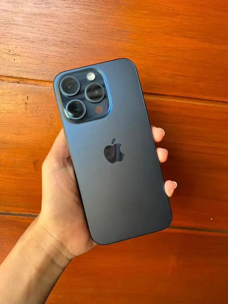 iphone 15 pro 128gb blue titanium