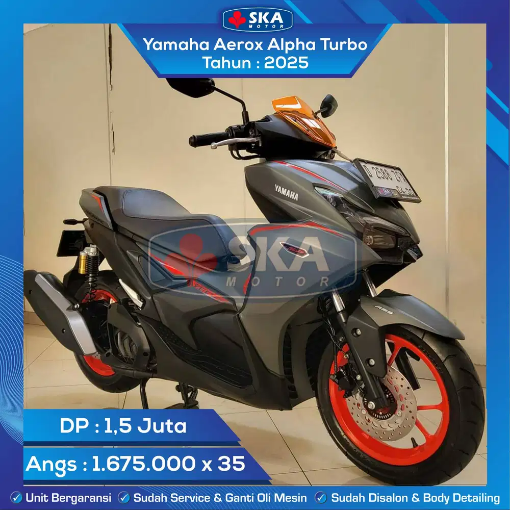 Yamaha Aerox Alpha Turbo Ultimate Tahun 2025