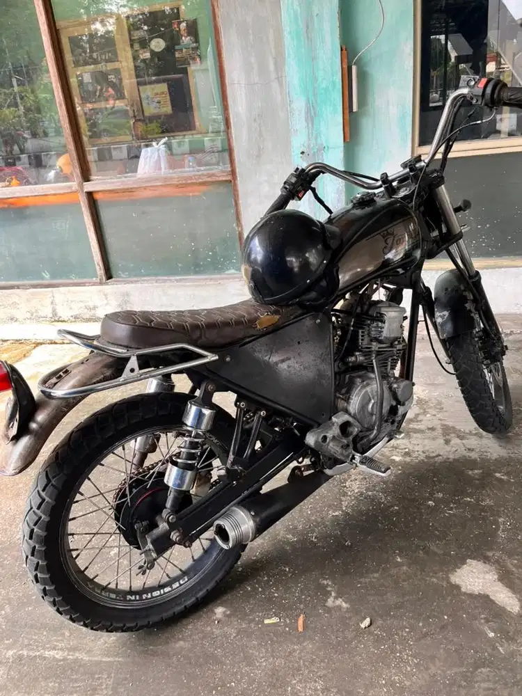 Scorpio costum costum british jual/bt Motor matic